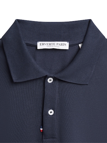 ERVERTE Paris - Camiseta 'Polo Made in France' en azul