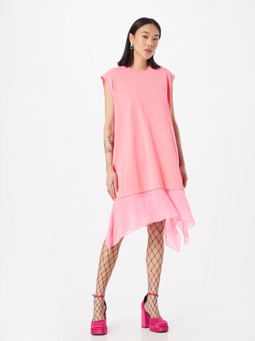 DIESEL Obleka | roza barva: sprednja stran