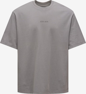 T-Shirt Salsa Jeans en gris : devant