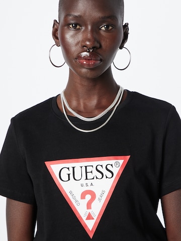 GUESS - Camiseta en negro