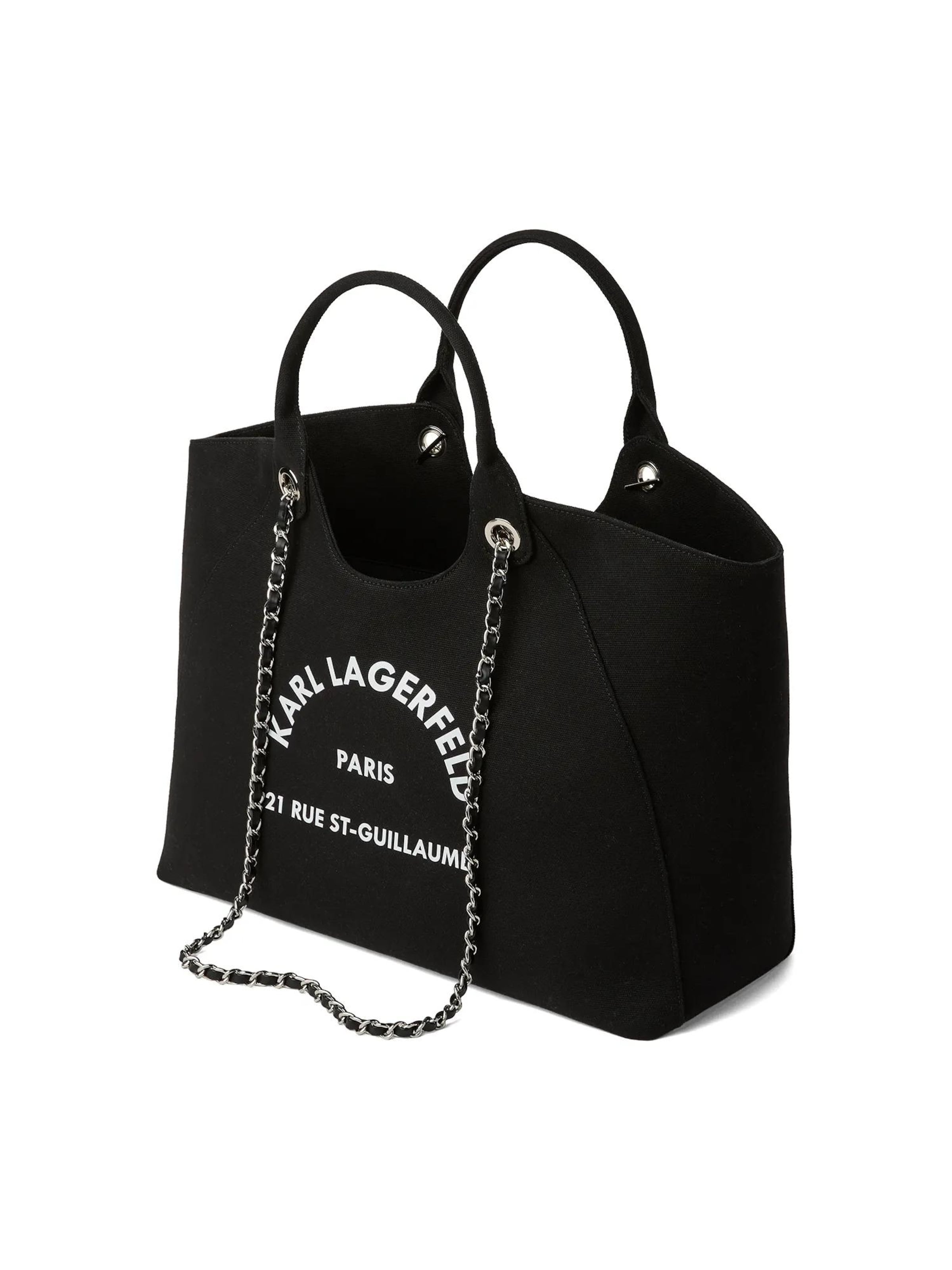 Karl Lagerfeld Torba shopper 'Rue St-Guillaume' w kolorze czarny