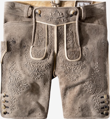 STOCKERPOINT Regular Klederdracht broek in Beige: voorkant