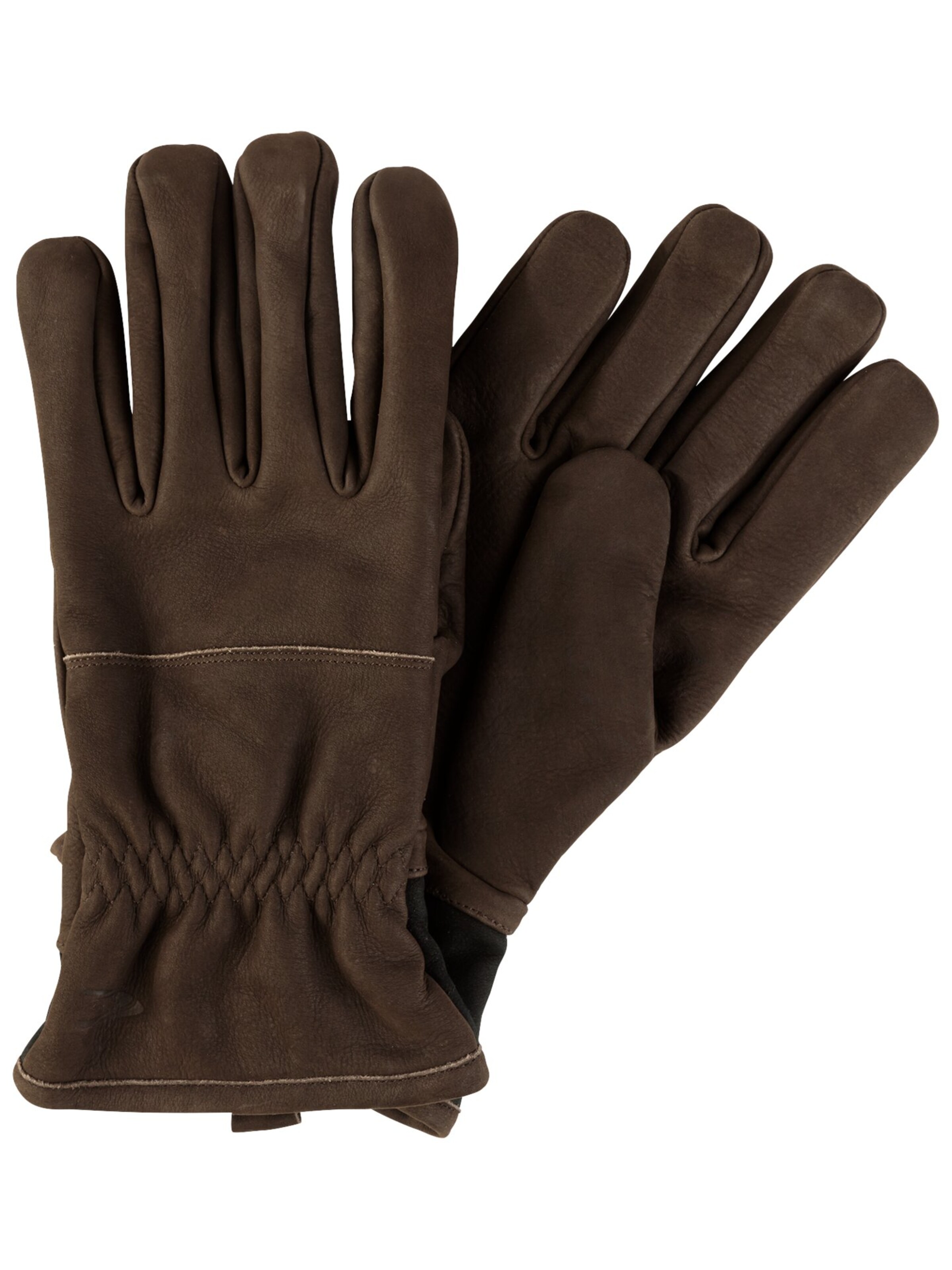 CAMEL ACTIVE Lederhandschuhe in Braun: Vorderseite