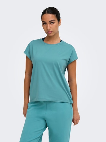 T-shirt ONLY PLAY en bleu : devant