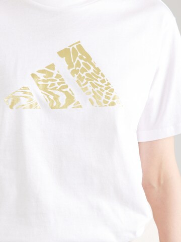 ADIDAS SPORTSWEAR Sportshirt 'MET' in Weiß