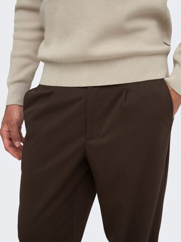 Only & Sons Sweater 'Phil' in Beige