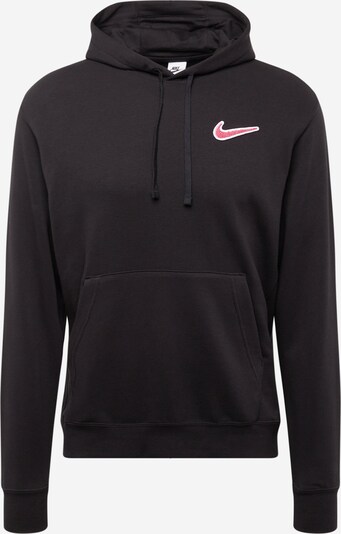 Nike Sportswear Sweatshirt em rosa claro / preto / branco, Vista do produto