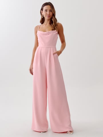 Chancery Jumpsuit i rosa: framsida