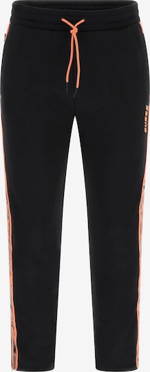 GUESS Workout Pants in Orange / Black, Item view