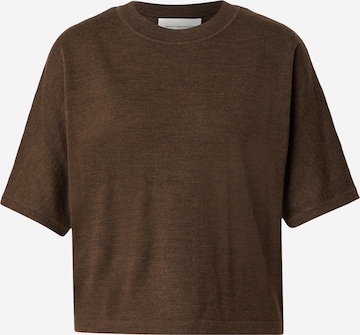 MSCH COPENHAGEN Neulepaita 'Nema Avalina' värissä ruskea: etupuoli