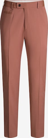 STRELLSON Trousers with creases in Bronze: front