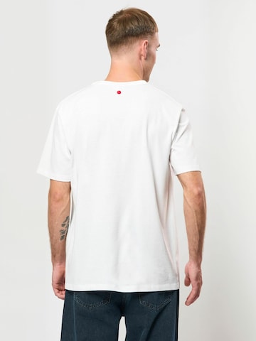 Coupe regular Chemise ' DPAiden ' Denim Project en blanc : derrière