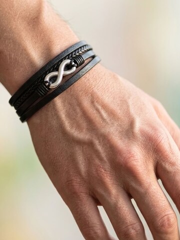 UNIQAL Armband 'NICE' in Zilver