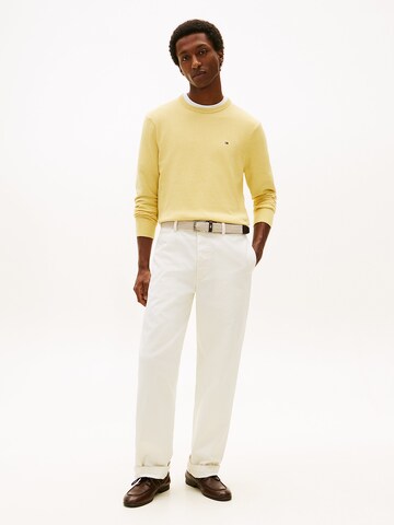 TOMMY HILFIGER Pullover in Gelb