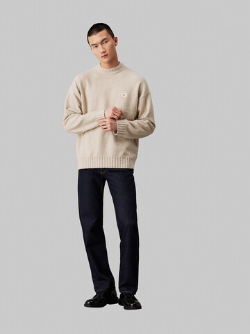 Calvin Klein Jeans Sweater in Beige