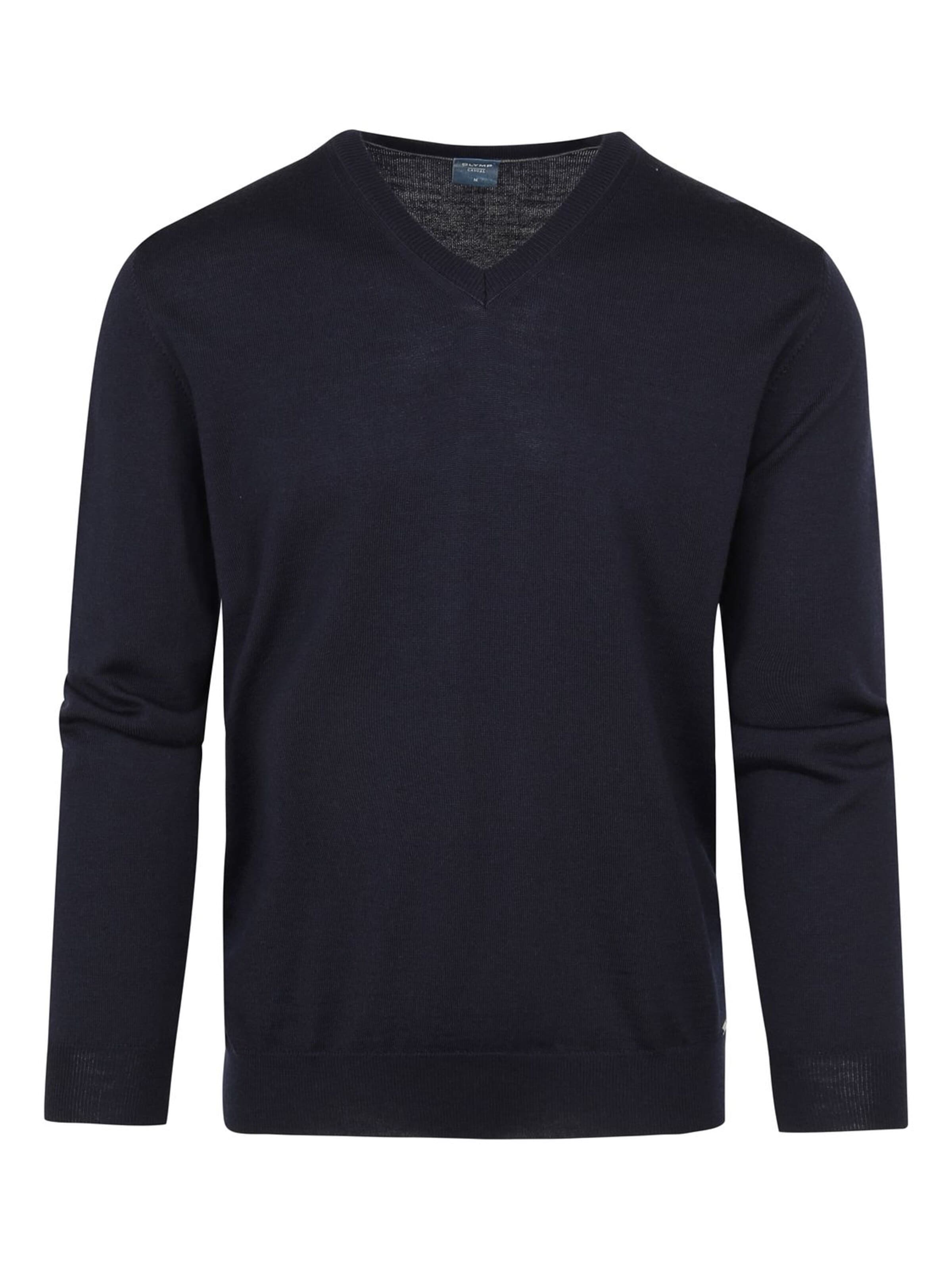 OLYMP Shirt in Blauw: voorkant