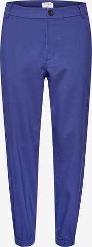 Part Two Tapered Pants 'Katja' in Blue: front