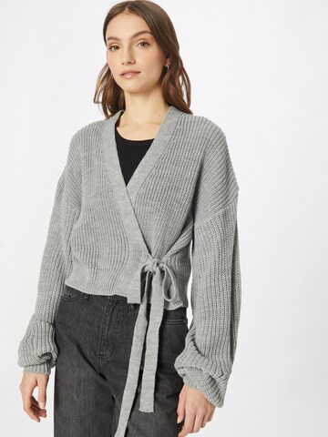 Cardigan 'KARLA' Femme Luxe en gris : devant