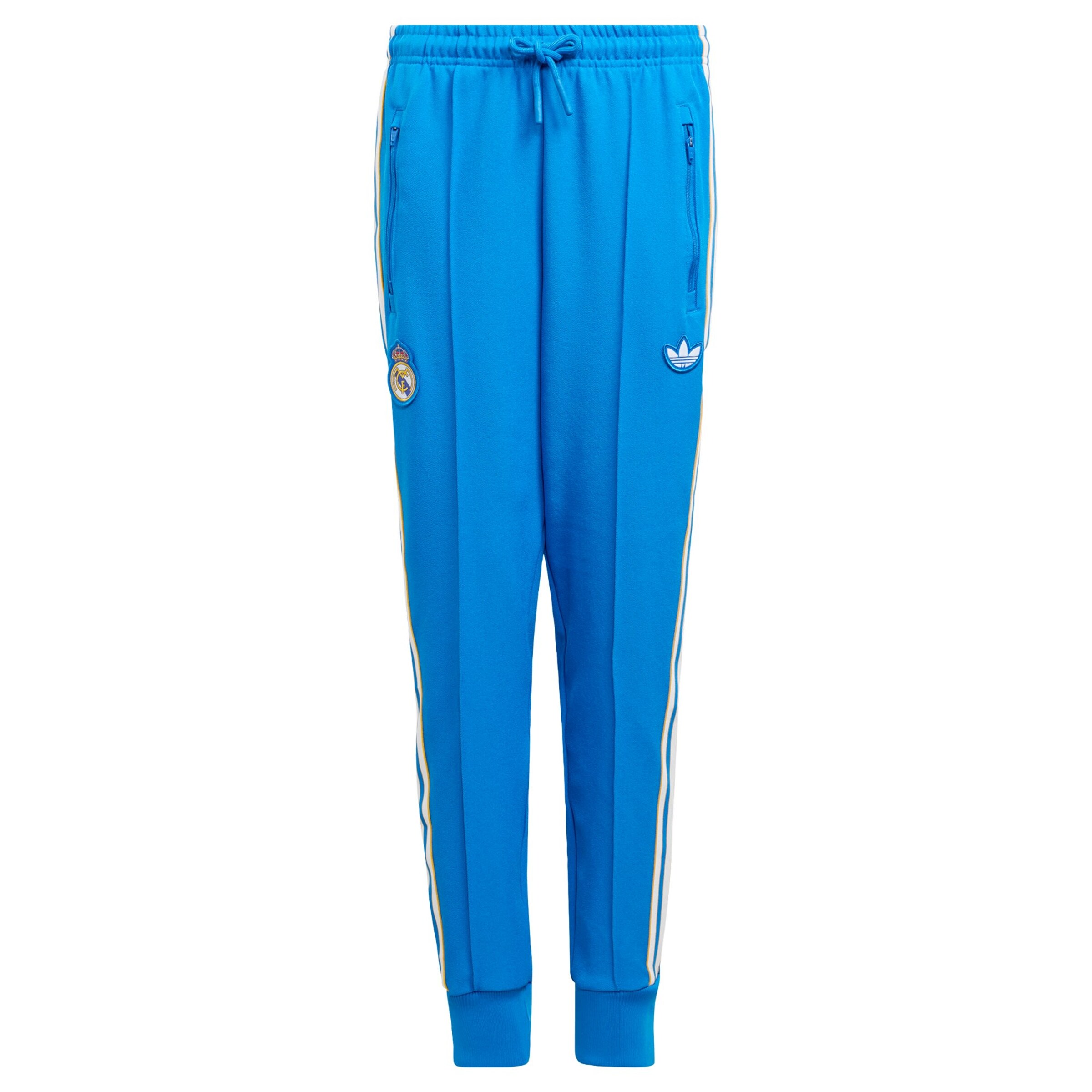 ADIDAS ORIGINALS - Tapered Pantalón 'Real Madrid Terrace Icons' en azul: frente