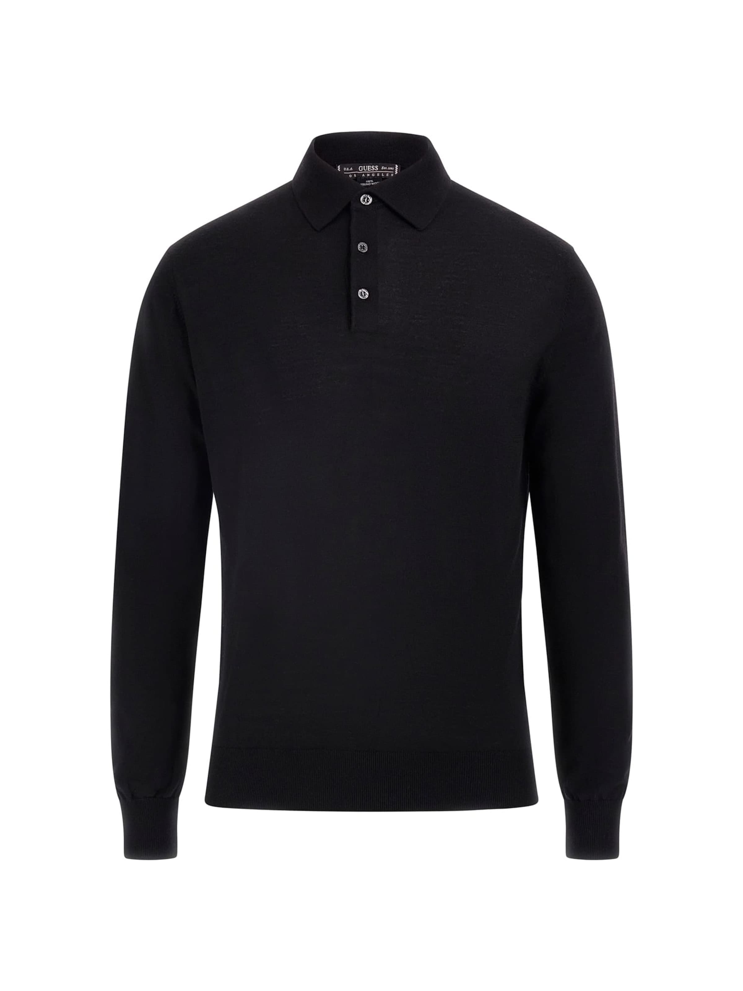 GUESS Pullover in Schwarz: Vorderseite