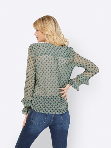 heine - Blusa em verde