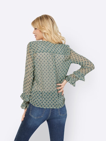 Camicia da donna di heine in verde