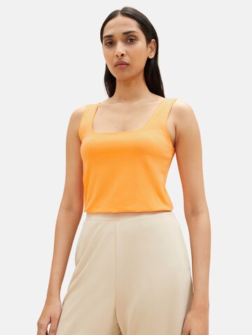 TOM TAILOR Top in Orange