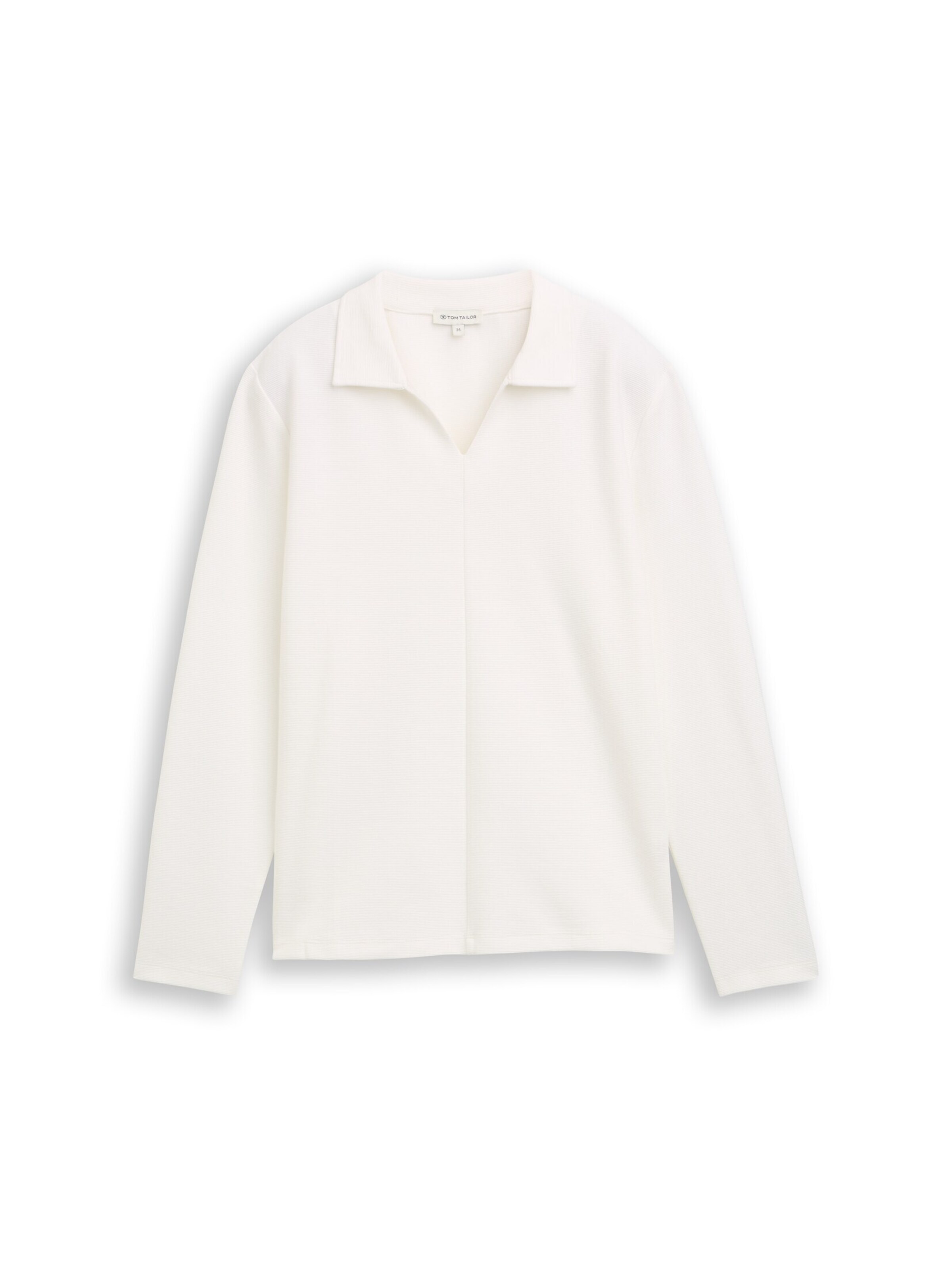 TOM TAILOR Shirt in de kleur Wit, Productweergave