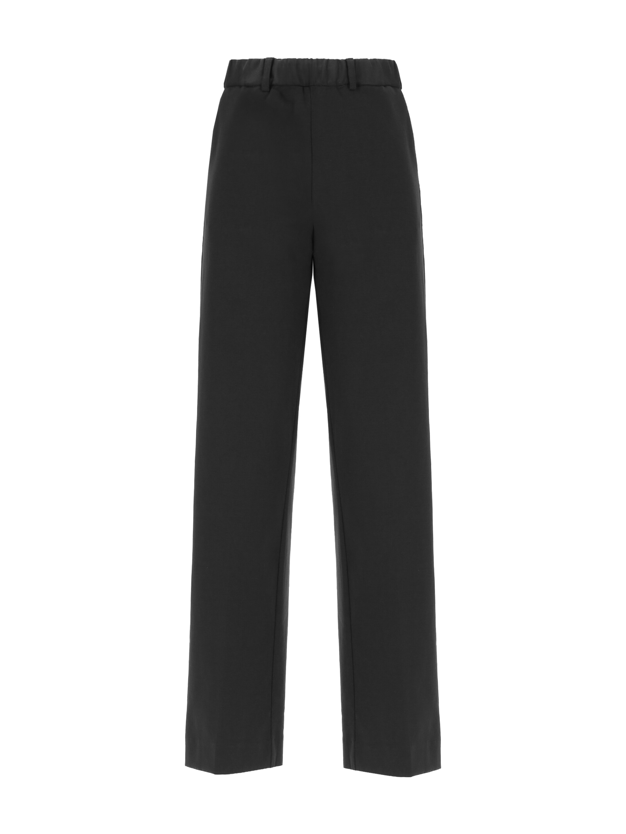 Distretto12 Loose fit Pants 'Milano' in Black: front
