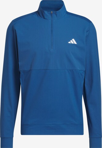 Sweat de sport ADIDAS PERFORMANCE en bleu : devant