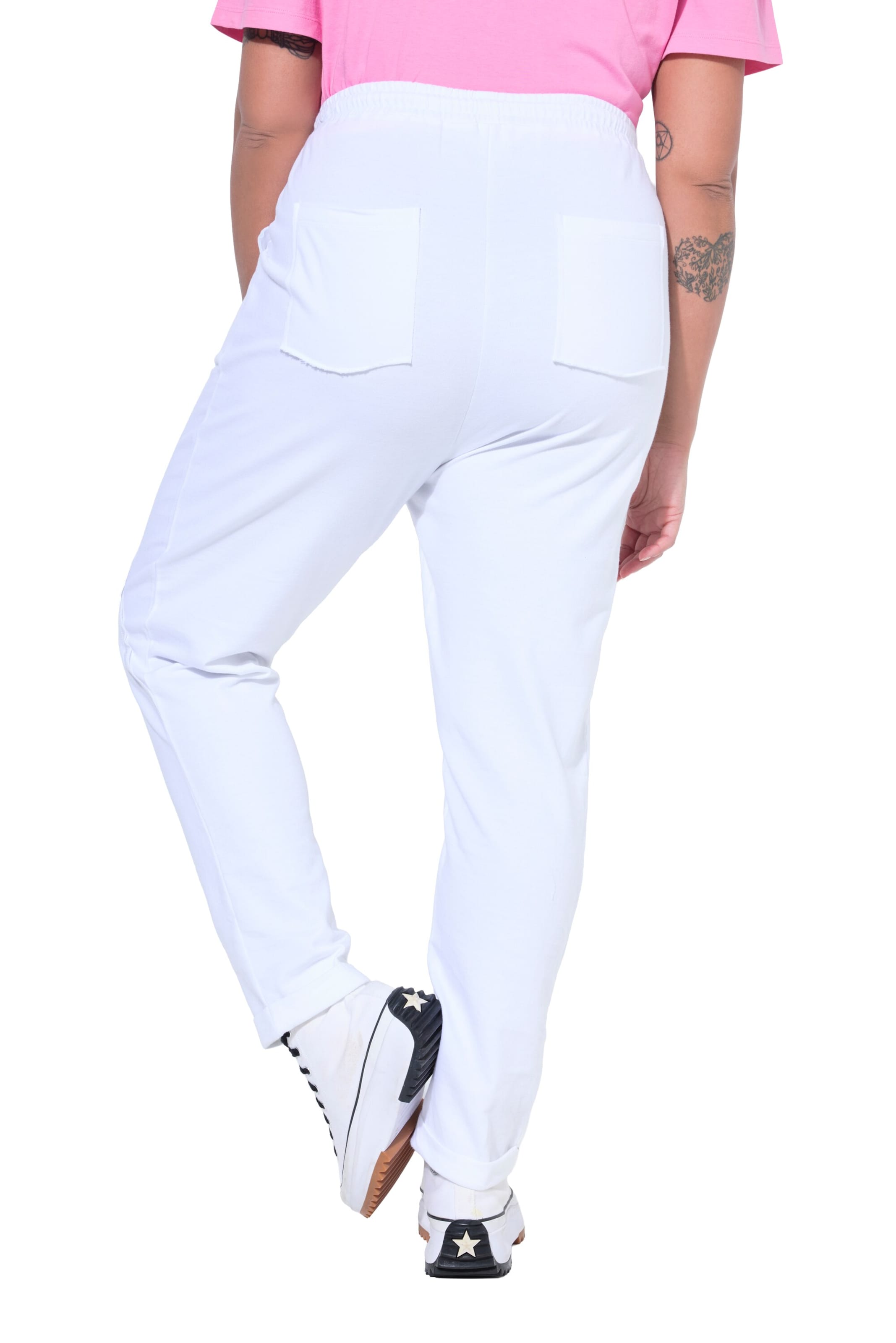 Angel of Style Regular Broek in Wit