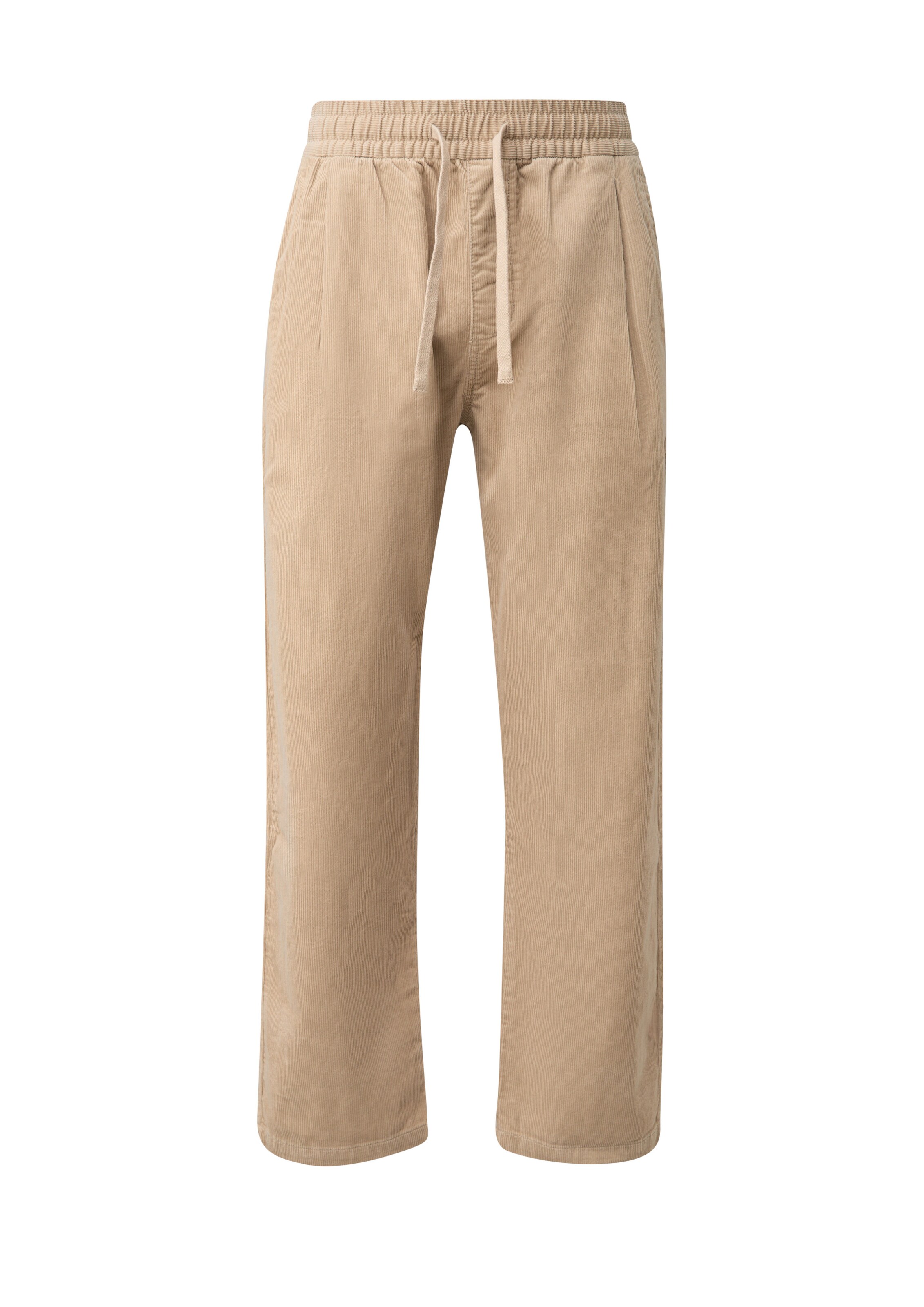 QS Regular Hose in Beige: Vorderseite