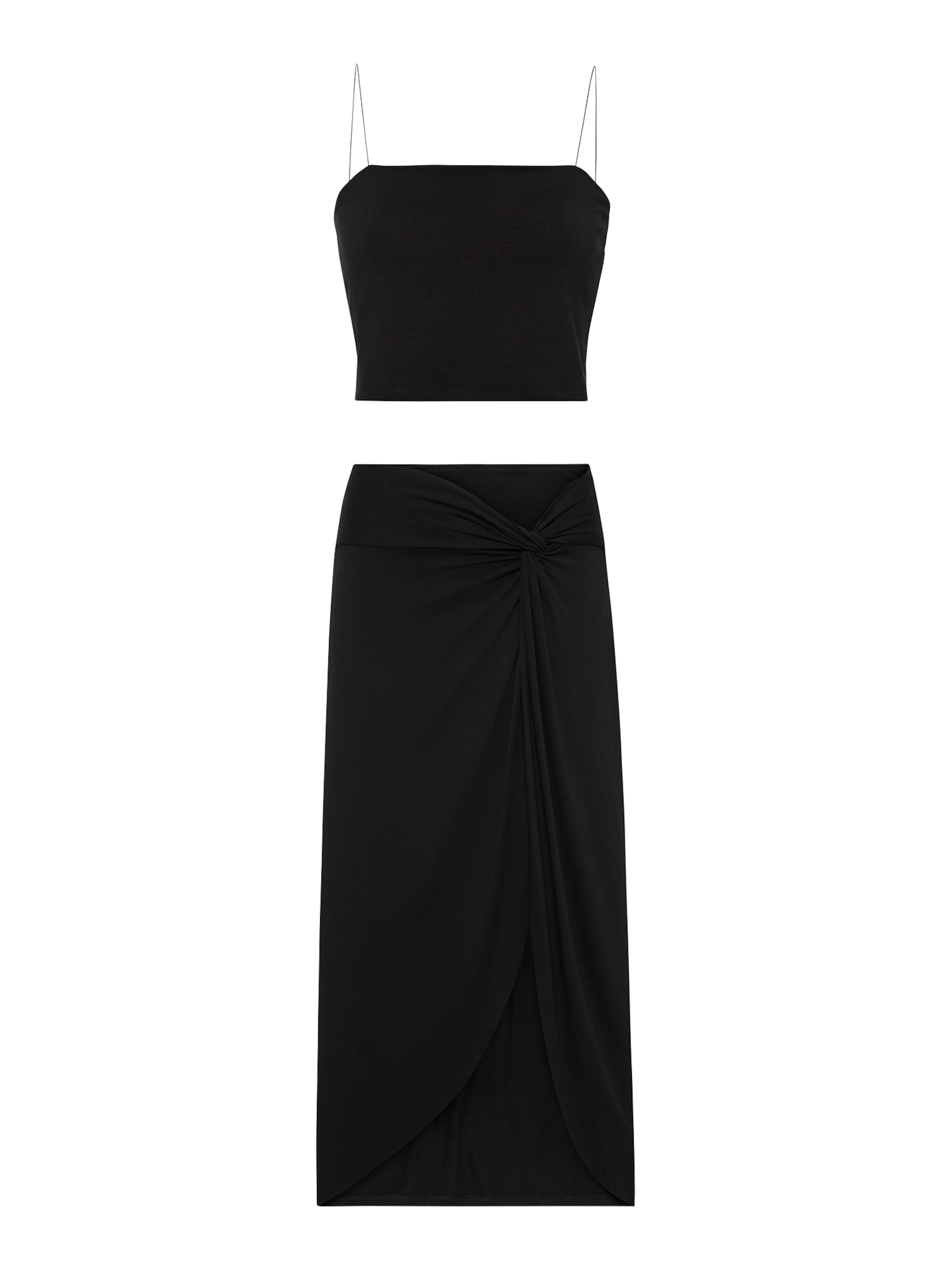 LSCN by LASCANA Костюм в Черный: спереди