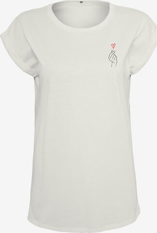 Urban Classics Shirt in Weiß: Vorderseite