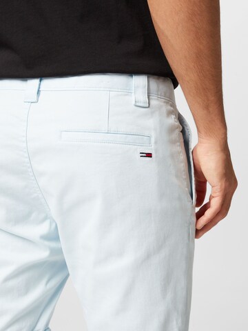 Regular Pantalon chino 'SCANTON' Tommy Jeans en bleu