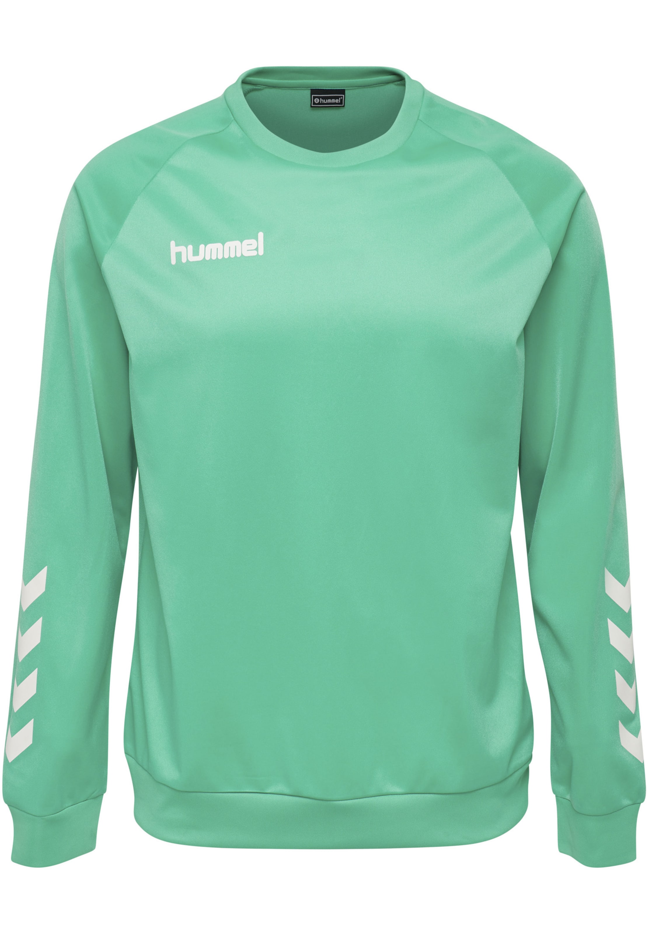 Hummel Sportsweatshirt in Grün: Vorderseite