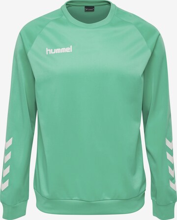 Hummel - Camiseta deportiva en verde: frente