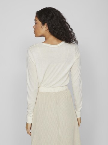 VILA Sweater 'ABELLA' in White