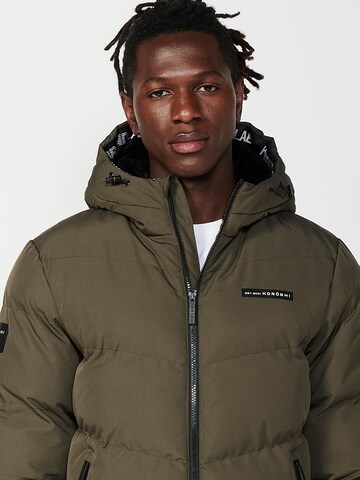 KOROSHI Winter jacket in Green