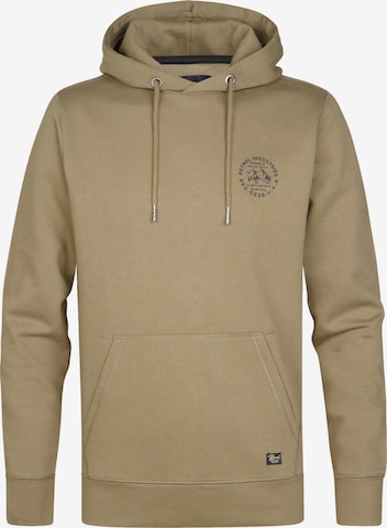 Petrol Industries Sweatshirt in Green: front