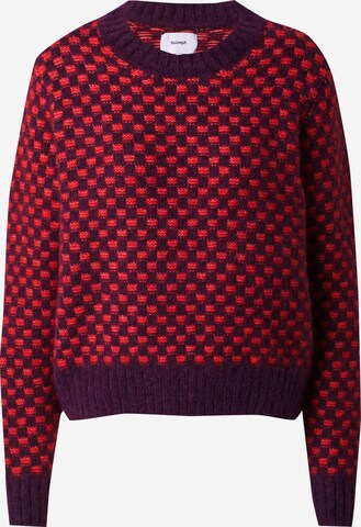 Pullover 'WILLIS' di NÜMPH in rosso: frontale