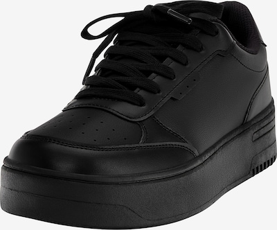 Pull&Bear Platform trainers in Black, Item view