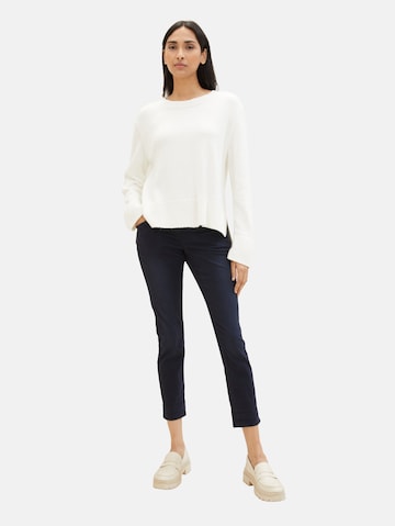 TOM TAILOR Slimfit Kalhoty – modrá