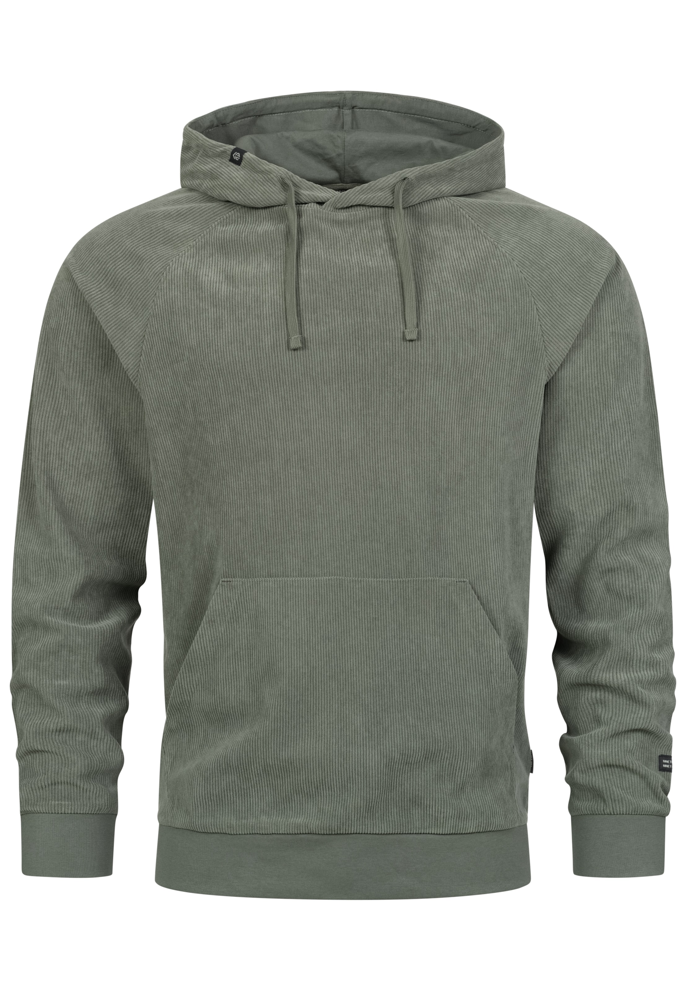 INDICODE JEANS Sweatshirt 'Nemoto' in Grijs: voorkant