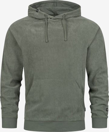 INDICODE JEANS Sweatshirt 'Nemoto' in Grijs: voorkant