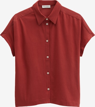 Chemisier Marc O'Polo en rouge : devant