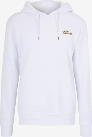 Course Sweater in White: front