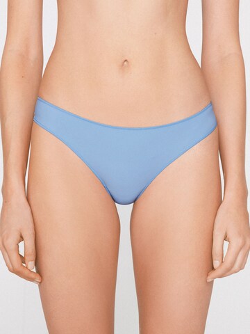 Tezenis Thong in Blue: front