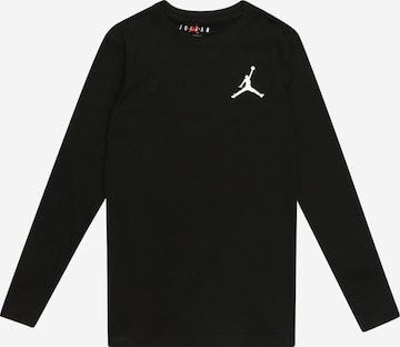 Tricou de la Jordan pe negru: față