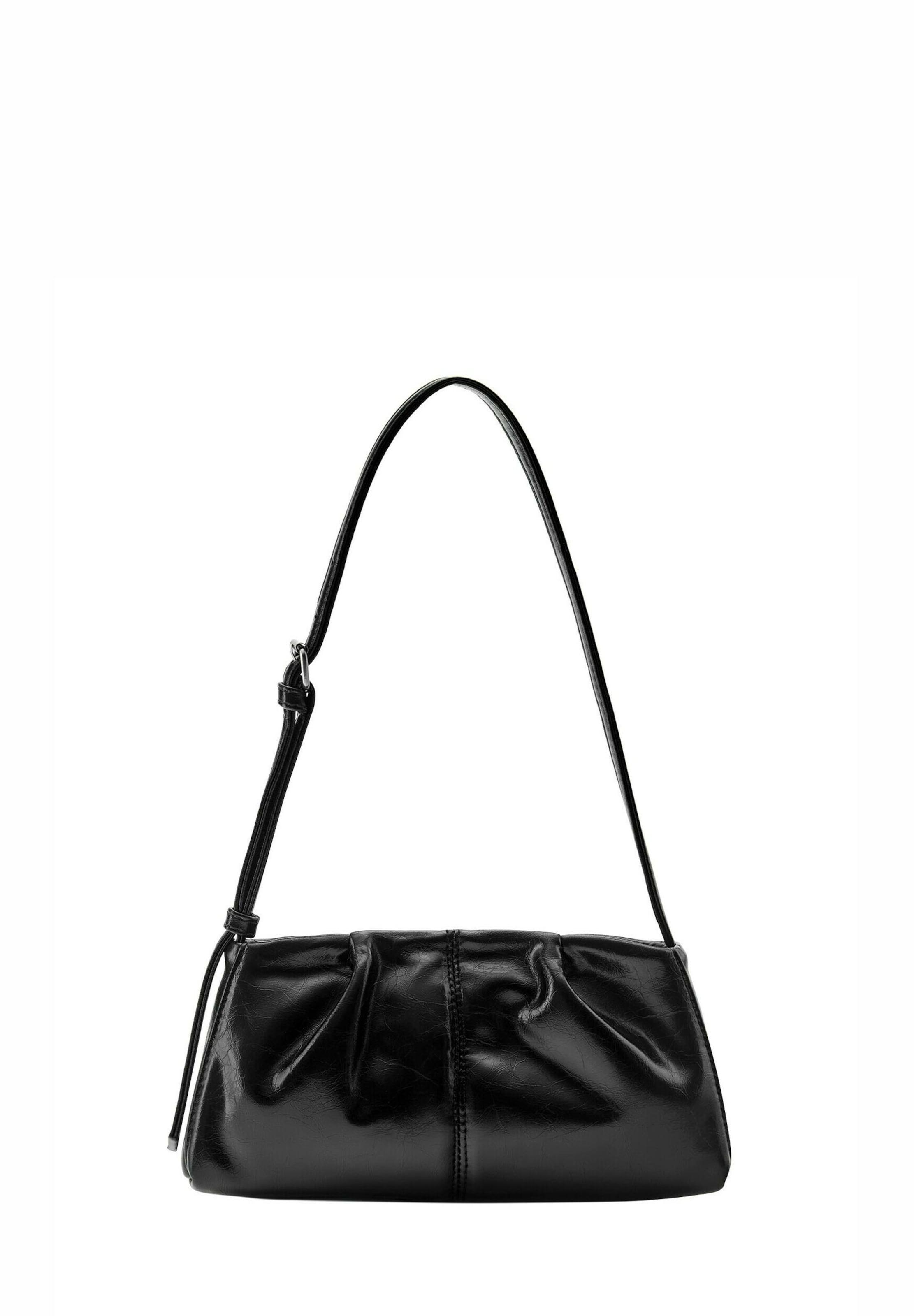Pull&Bear Shoulder bag in Black: front